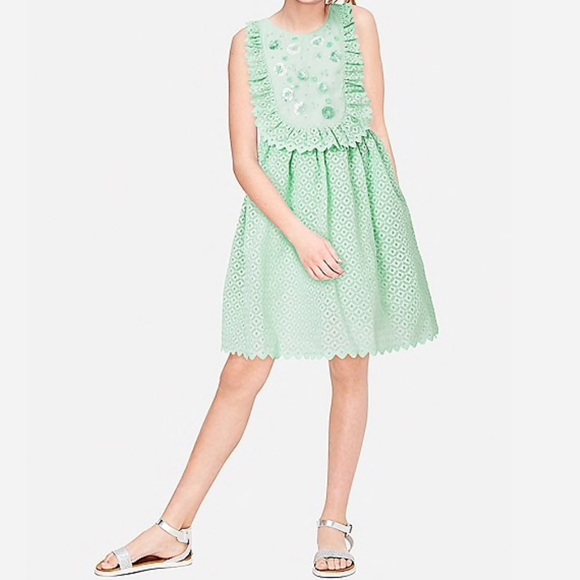 Justice Other - Scalloped lace a-line Dress